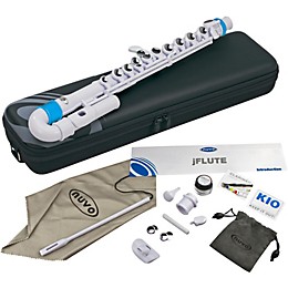 Nuvo jFlute Plastic Junior Flute Kit Blue