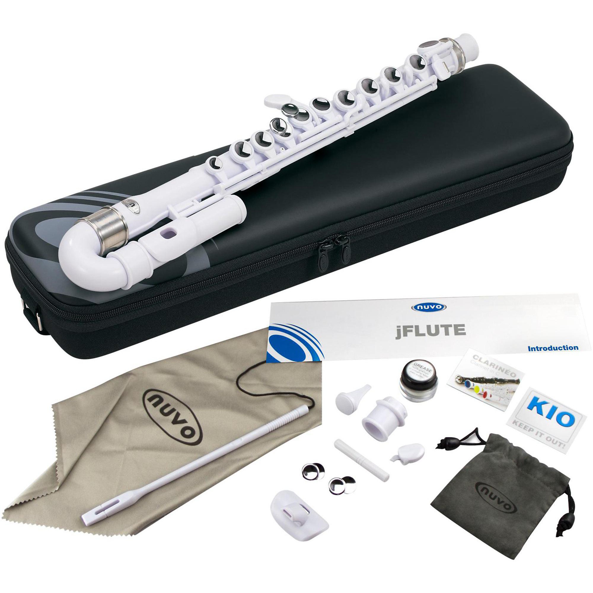 Nuvo jFlute Plastic Junior Flute Kit White | Guitar Center