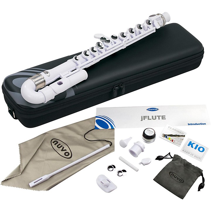 Nuvo jFlute Plastic Junior Flute Kit White | Guitar Center