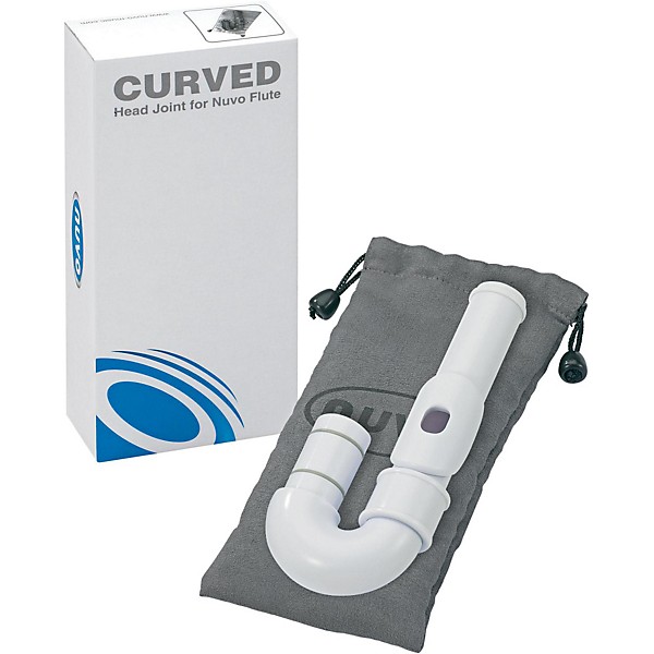 Nuvo Flute Curved Head Joint White