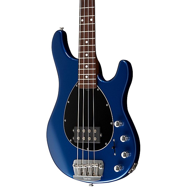 Ernie Ball Music Man Sterling  Rosewood Neck Electric Bass Pearl Blue