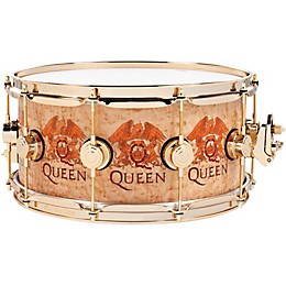 DW Collector's Series Queen Icon Snare 14 x 6.5 in. Gold Hardware