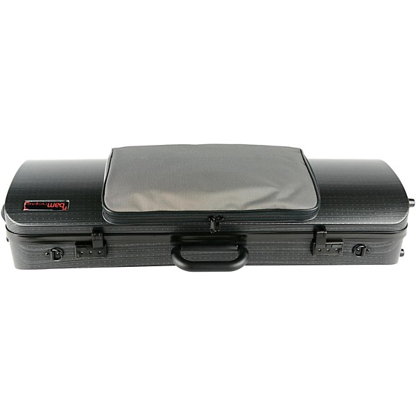 Bam 5202XL Hightech Compact Adjustable Viola Case with Pocket Black Lazure