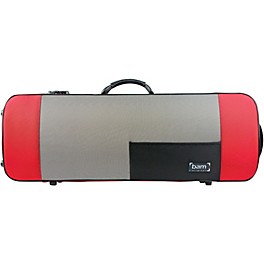 Bam 5140S Stylus 15-3/4" Oblong Viola Case Burgundy and Silver Bam 5140S Stylus 15-3/4" Oblong Viola Case Burgundy and Silver