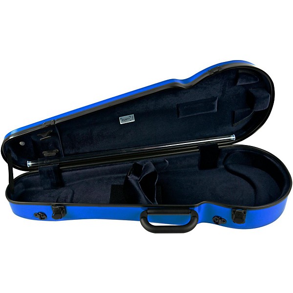 Bam 2200XL Contoured Hightech Adjustable Viola Case Azure Blue