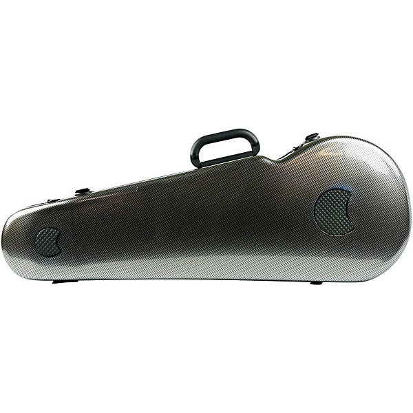 Bam 2200XL Contoured Hightech Adjustable Viola Case Silver Carbon