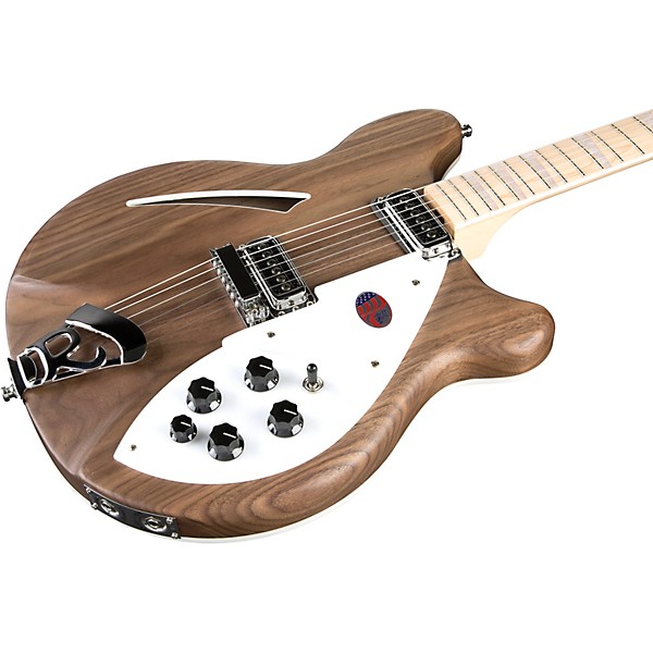 Rickenbacker 360W Hollowbody Electric Guitar Natural Walnut