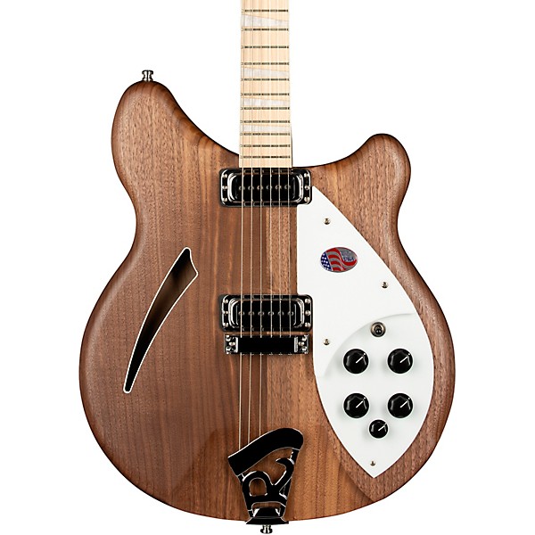 Rickenbacker 360W Hollowbody Electric Guitar Natural Walnut