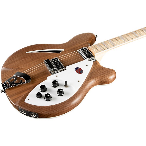 Rickenbacker 360W Hollowbody Electric Guitar Natural Walnut