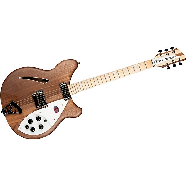 Rickenbacker 360W Hollowbody Electric Guitar Natural Walnut