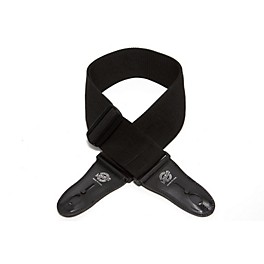 Lock-It Straps 3" Locking Guitar Strap Black