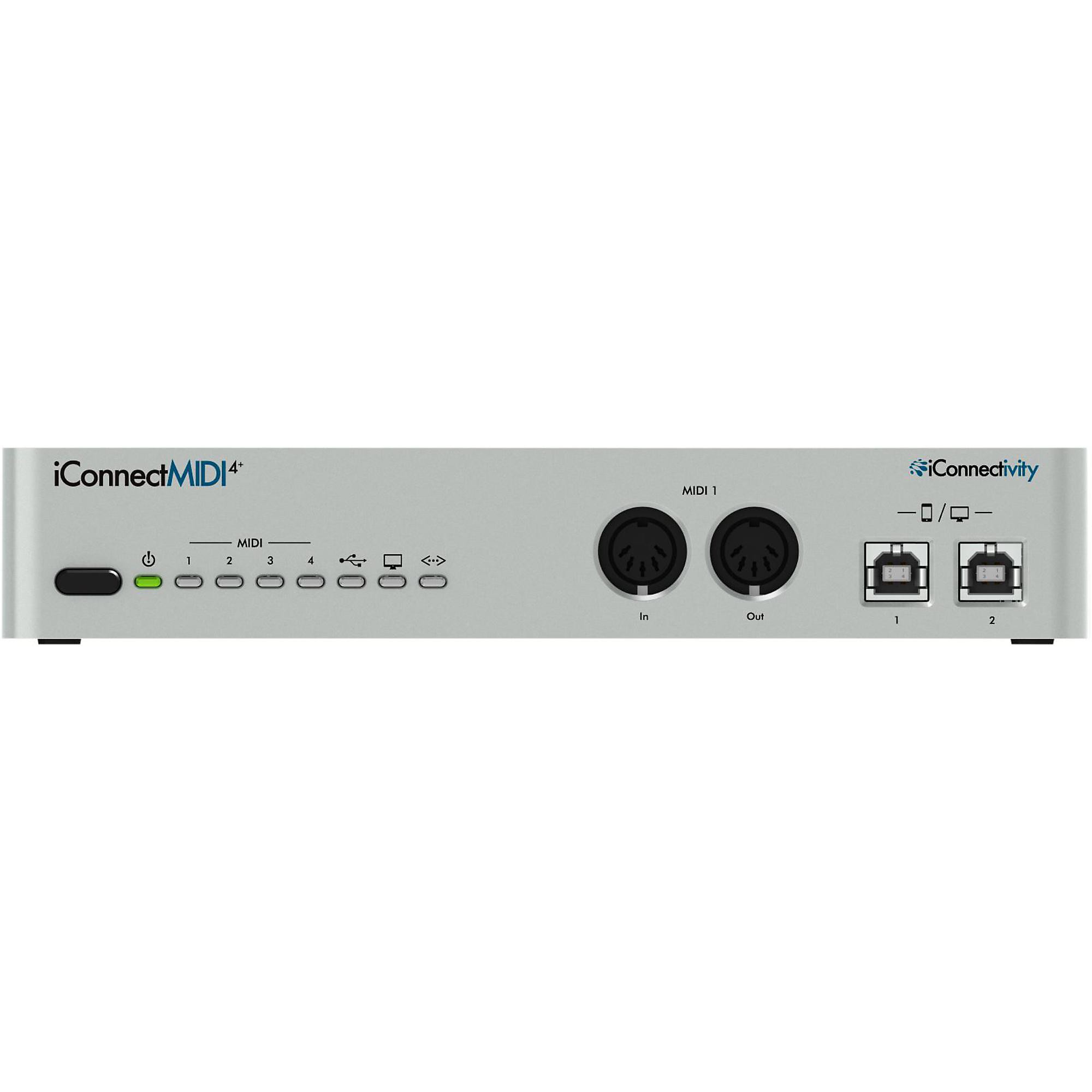 Open Box iConnectivity iConnectMIDI4+ 64 Port USB MIDI Interface