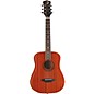 Luna Limited Safari Muse Mahogany 3/4 Size Acoustic Guitar Natural