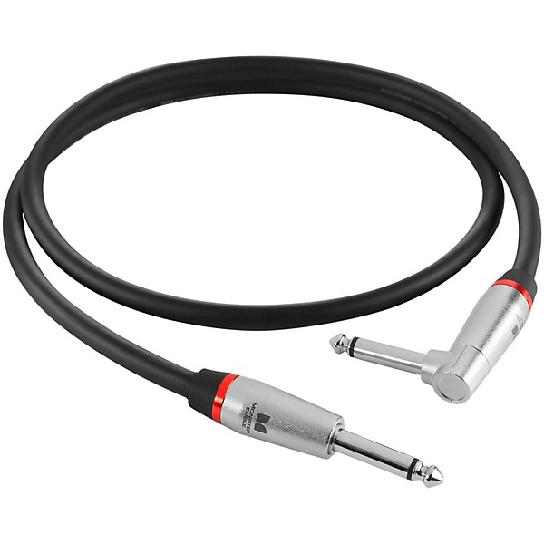 Monster Cable Performer 600 1/4" Angled to Straight Instrument Cable 3 ft.