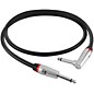 Monster Cable Performer 600 1/4" Angled to Straight Instrument Cable 3 ft.