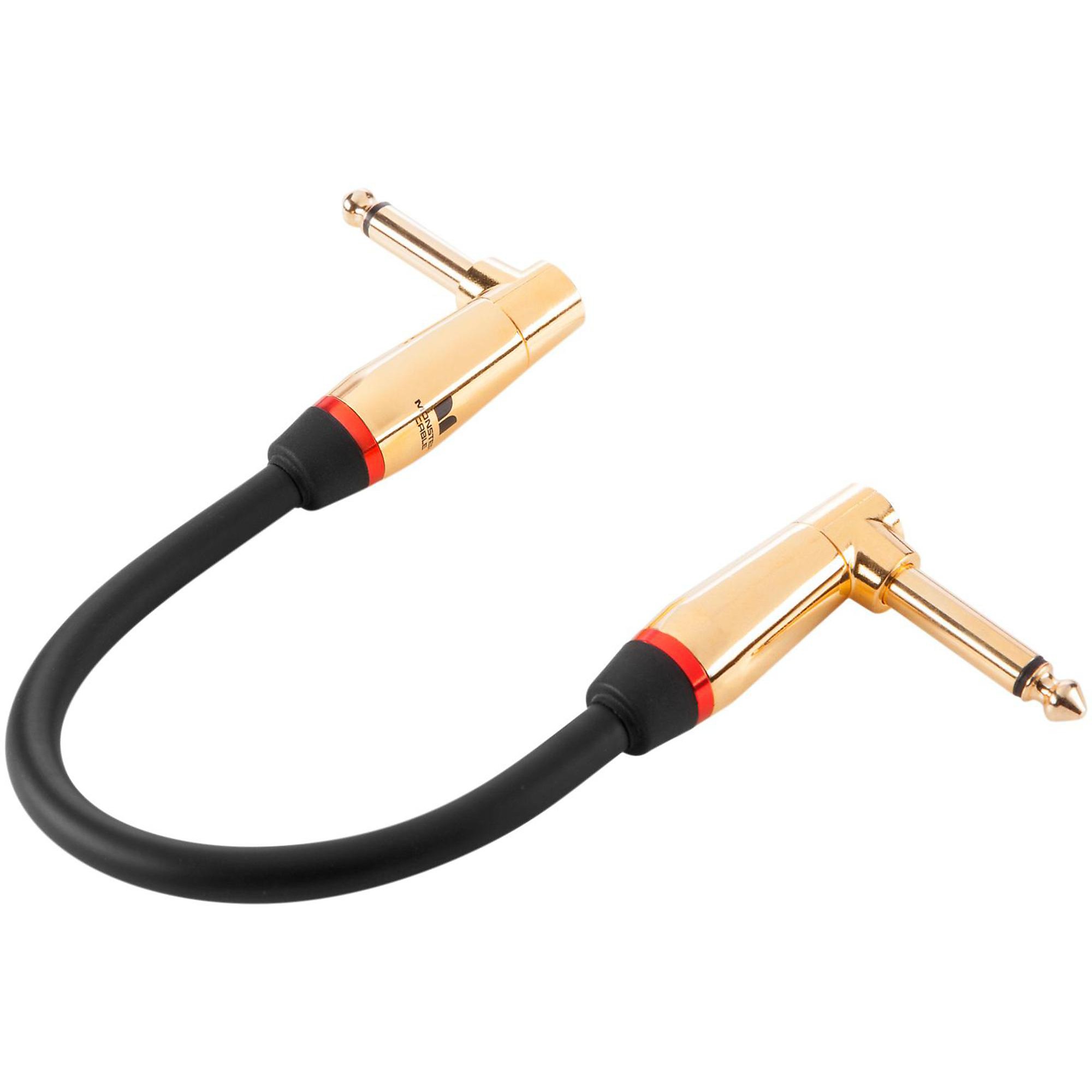 気質アップ Box Open Monster Angled Dual Inch 1/4 Rock Monster Cable ギター