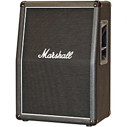 Open Box Marshall 2x12 Vertical Slant Guitar Cabinet Level 2 Black 190839166784