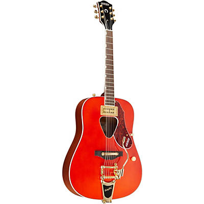 Gretsch Guitars G5034tft Rancher Dreadnought Acoustic Guitar Savannah Sunset for sale