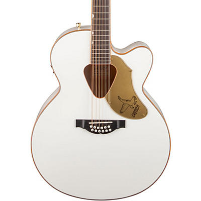 Gretsch Guitars G5022cwfe-12 Rancher Falcon Jumbo 12-String Acoustic-Electric Guitar White for sale