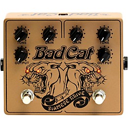 Open Box Bad Cat Siamese Dual Drive Overdrive Pedal Level 1