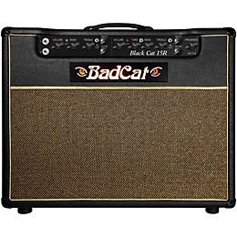 Open Box Bad Cat Black Cat 15w 1x12 Guitar Combo Amp with Reverb Level 2  194744912016