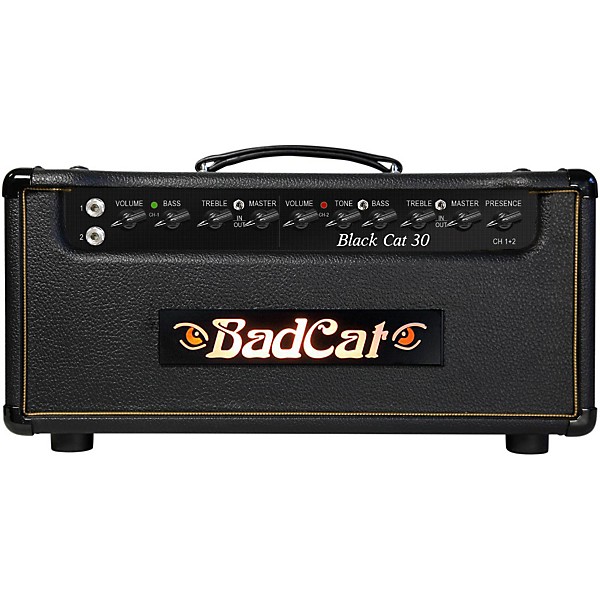 Open Box Bad Cat Black Cat 30w Guitar Head Level 1