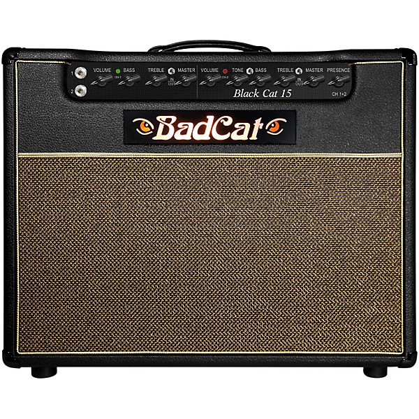 Open Box Bad Cat Black Cat 15w 1x12 Guitar Combo Amp Level 1