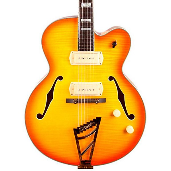 Open Box D'Angelico Excel Series 59 Hollowbody Electric Guitar with Stairstep Tailpiece Level 2 Sunburst 190839652270
