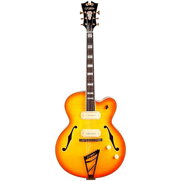 Open Box D'Angelico Excel Series 59 Hollowbody Electric Guitar with Stairstep Tailpiece Level 1 Sunburst