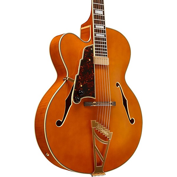 Open Box D'Angelico Excel Series EXL-1 Left Handed Hollowbody Electric Guitar with Stairstep Tailpiece Level 1 Natural