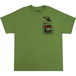 Fender Funk! T-Shirt Lime Green Medium
