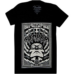 Fender High Voltage Ladies T-Shirt Black Large