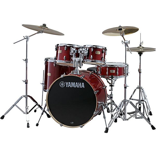 Yamaha Stage Custom Birch 5 Piece Shell Pack - Cranberry Red