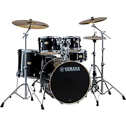 Yamaha Stage Custom Birch 5-Piece Shell Pack With 22" Bass Drum Raven Black