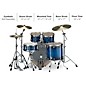 Yamaha Stage Custom Birch 5-Piece Shell Pack With 22" Bass Drum Deep Blue Sunburst