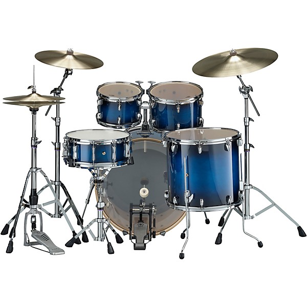 Yamaha Stage Custom Birch 5-Piece Shell Pack With 22" Bass Drum Deep Blue Sunburst