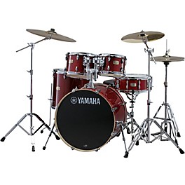 Yamaha Stage Custom Birch 5-Piece Shell Pack... Yamaha Stage Custom Birch 5-Piece Shell Pack With 20" Bass Drum Cranberry Red