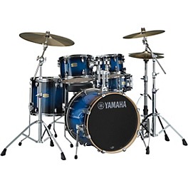 Yamaha Stage Custom Birch 5-Piece Shell... Yamaha Stage Custom Birch 5-Piece Shell Pack With 20" Bass Drum Deep Blue Sunburst