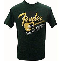 Fender Original Tele T-Shirt Green XXL