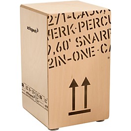 SCHLAGWERK 2inOne Snare Cajon Black Edition Large SCHLAGWERK 2inOne Snare Cajon Beechwood Large