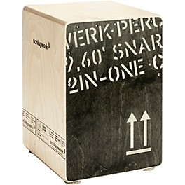 Open Box SCHLAGWERK 2inOne Snare Cajon Level 1 45 cm Black