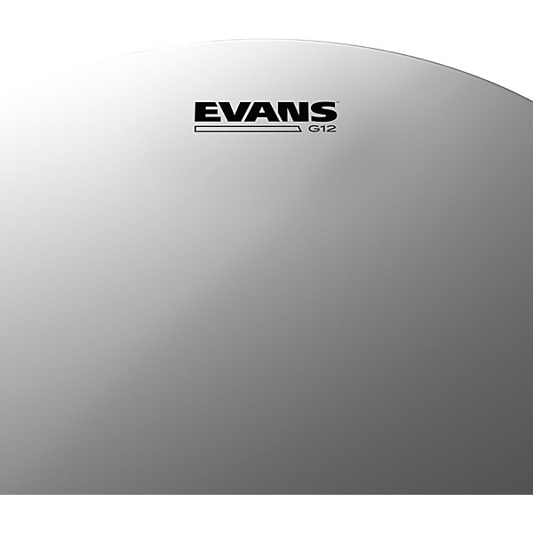 Evans G12 Coated White Batter Drum Head 12 in.