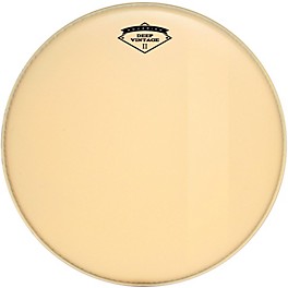 Aquarian Deep Vintage II Bass Drumhead with Felt Strip 24 in. Aquarian Deep Vintage II Bass Drumhead with Felt Strip 20 in.