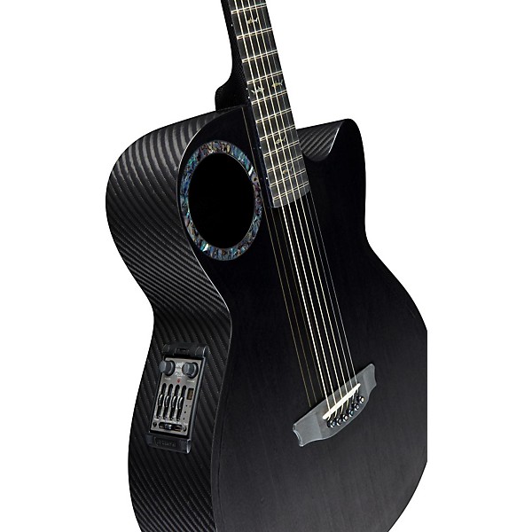 RainSong Concert Series CO-WS1005NS Acoustic-Electric Guitar Black
