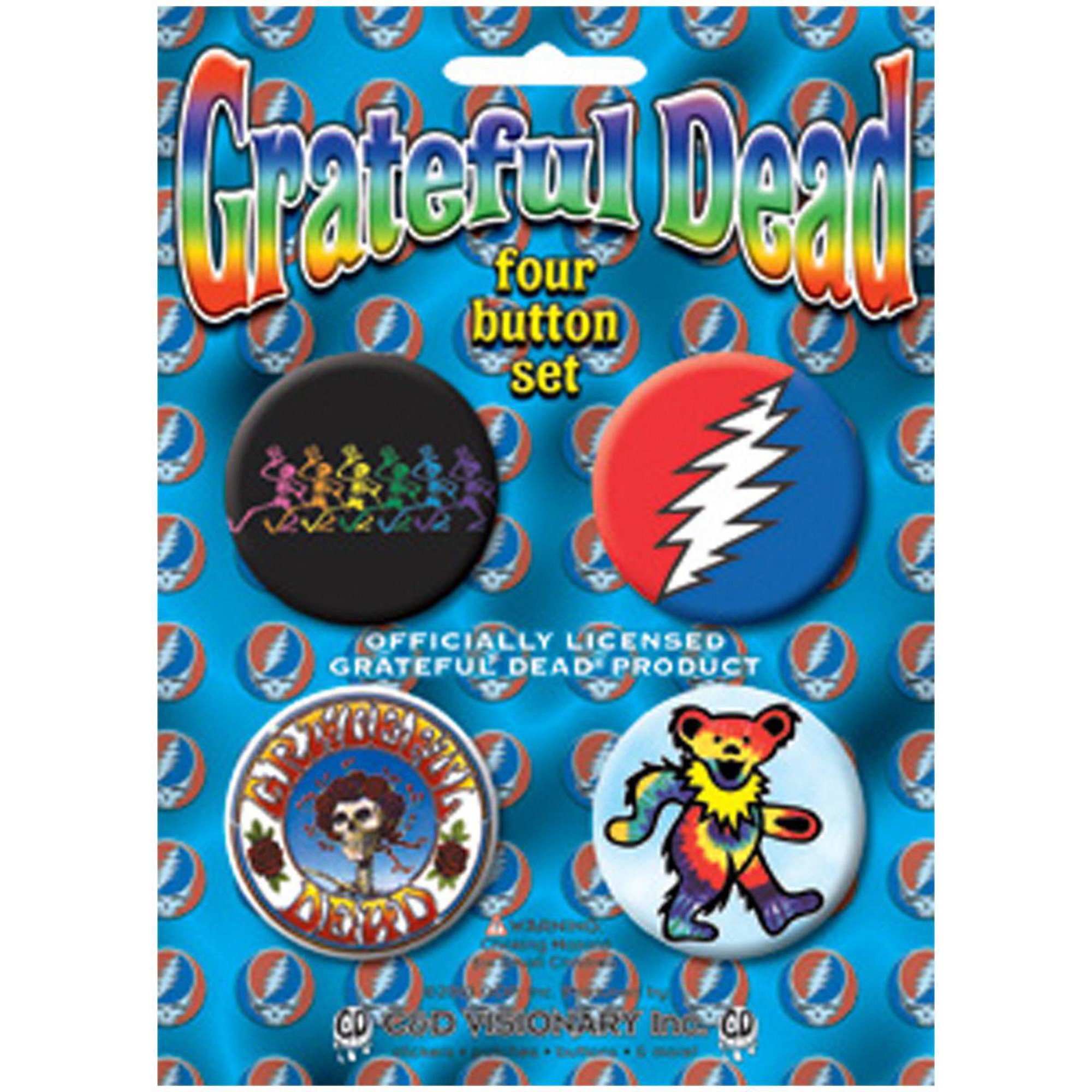 grateful dead button