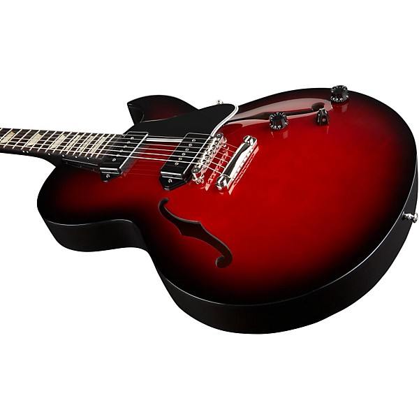 Gibson Billie Joe Armstrong ES-137 Hollowbody Electric Guitar Black Cherry Burst