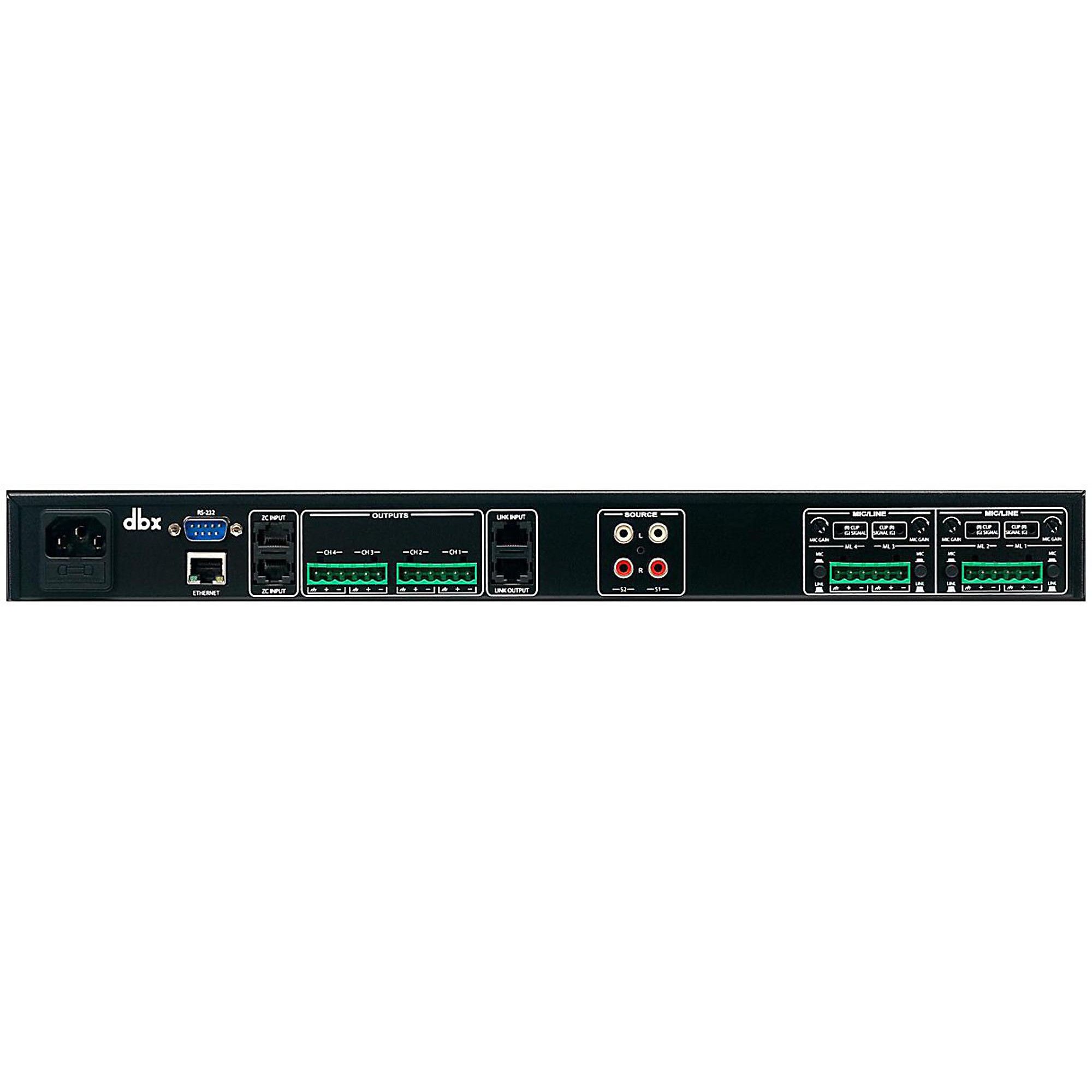 Open Box dbx ZonePRO 641m Speaker Processor | Guitar Center