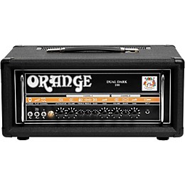 Open Box Orange Amplifiers Dual Dark 100W High-Gain Guitar Head Level 1 Black