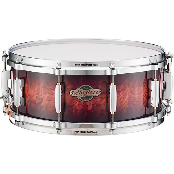 Pearl Masters BCX Birch Snare Drum 14 x 5.5 in. Silver Glitter