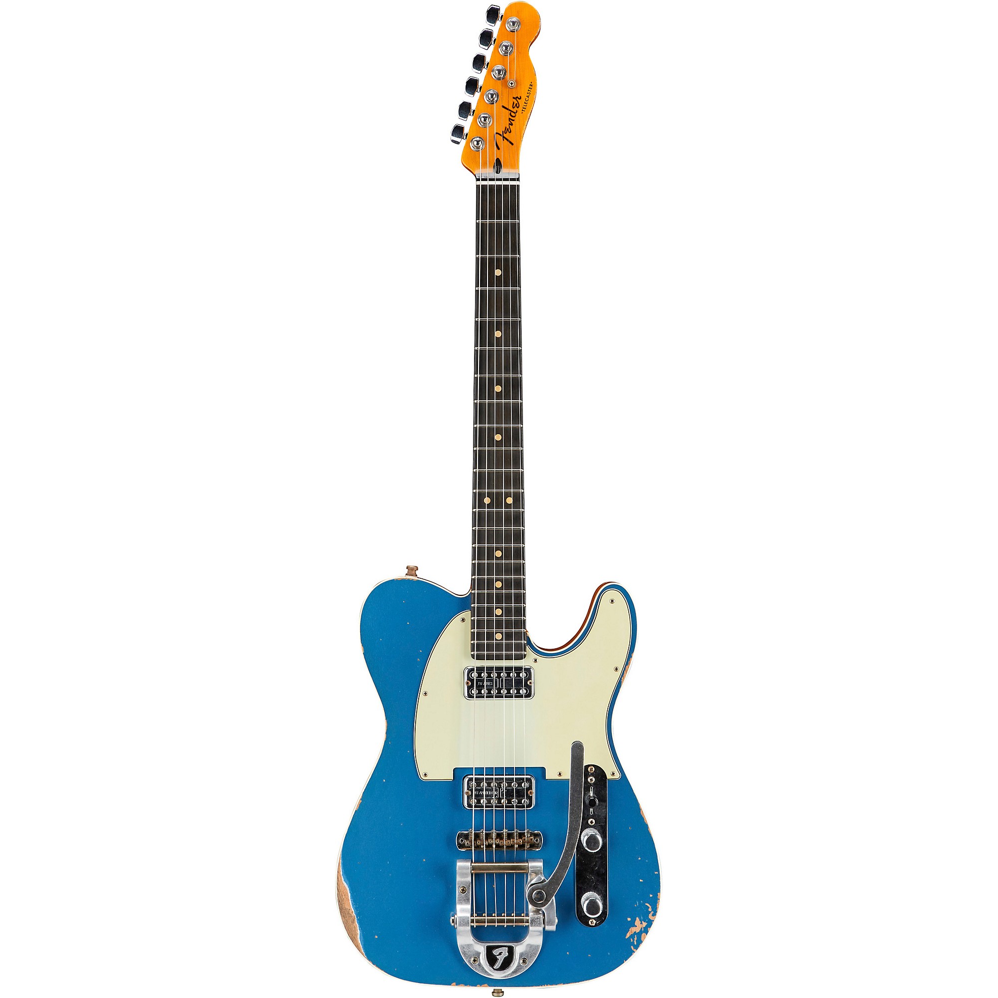 Platinum Fender Custom Shop Double TV Jones Relic Telecaster